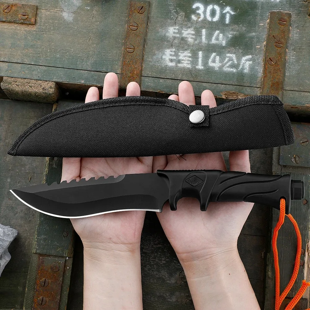 Dive Knife Titanium - Sabit Namlulu Düz Bıçak Yüksek Sertlikte