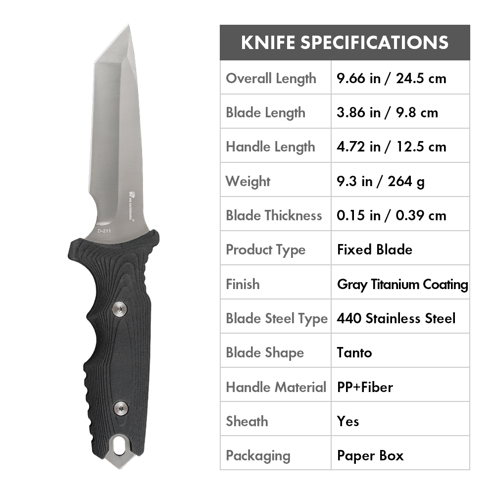 Hayatta Kalma Sabit Bıçaklı Bı - Dive Knife Titanium incelemesi ve fiyatı